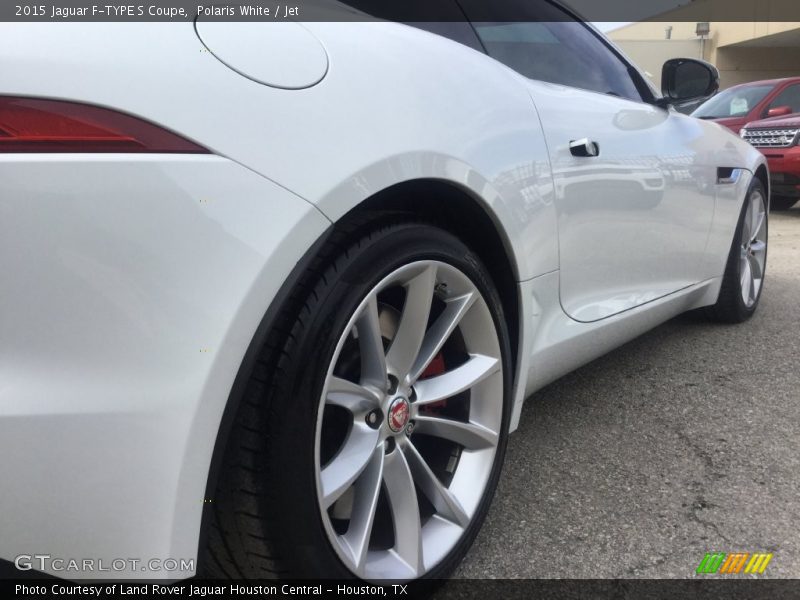 Polaris White / Jet 2015 Jaguar F-TYPE S Coupe
