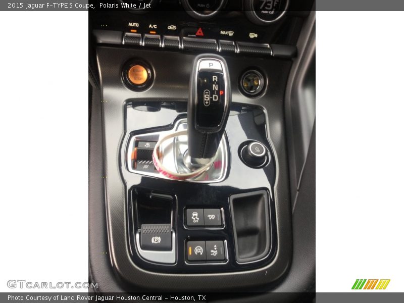 Polaris White / Jet 2015 Jaguar F-TYPE S Coupe