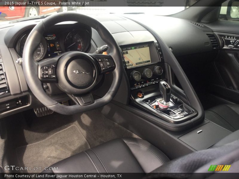 Jet Interior - 2015 F-TYPE S Coupe 
