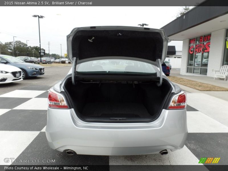 Brilliant Silver / Charcoal 2015 Nissan Altima 2.5 SV