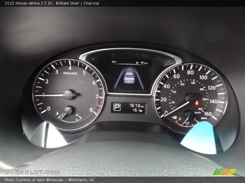 Brilliant Silver / Charcoal 2015 Nissan Altima 2.5 SV