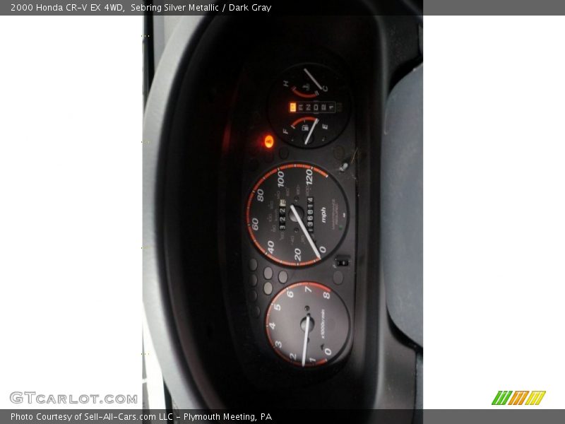 Sebring Silver Metallic / Dark Gray 2000 Honda CR-V EX 4WD
