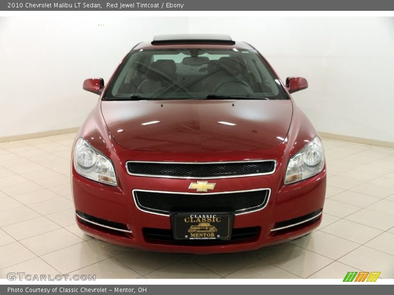 Red Jewel Tintcoat / Ebony 2010 Chevrolet Malibu LT Sedan