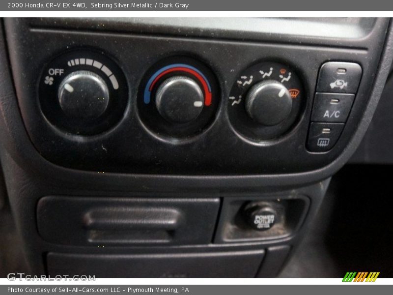 Sebring Silver Metallic / Dark Gray 2000 Honda CR-V EX 4WD