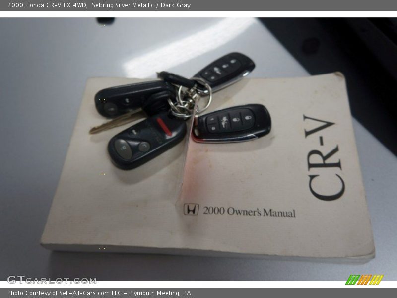 Sebring Silver Metallic / Dark Gray 2000 Honda CR-V EX 4WD