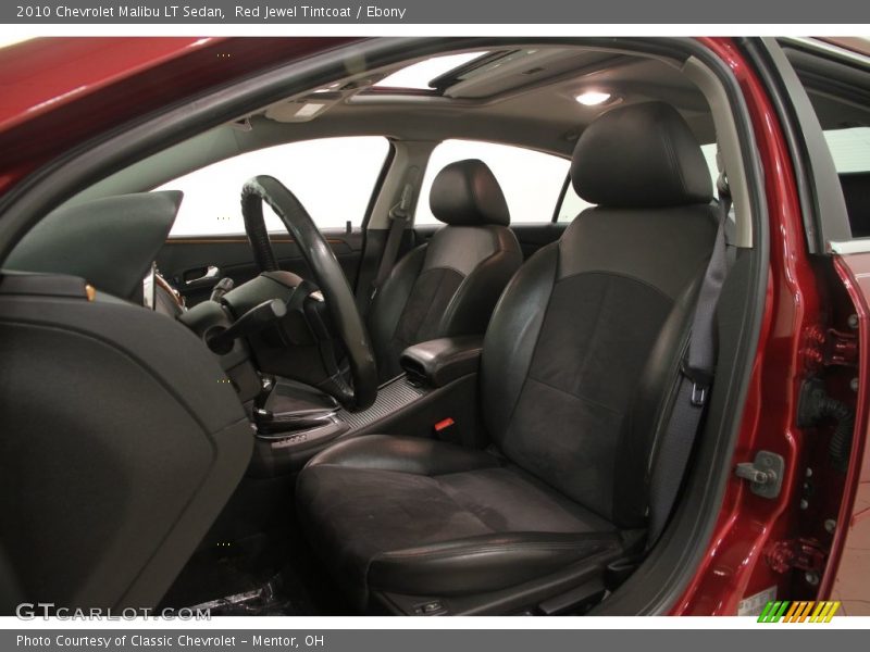 Red Jewel Tintcoat / Ebony 2010 Chevrolet Malibu LT Sedan