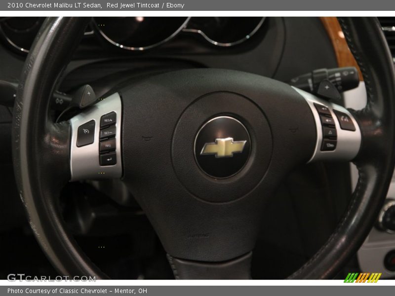 Red Jewel Tintcoat / Ebony 2010 Chevrolet Malibu LT Sedan