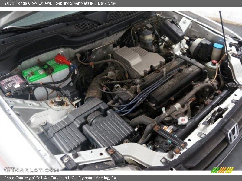 Sebring Silver Metallic / Dark Gray 2000 Honda CR-V EX 4WD