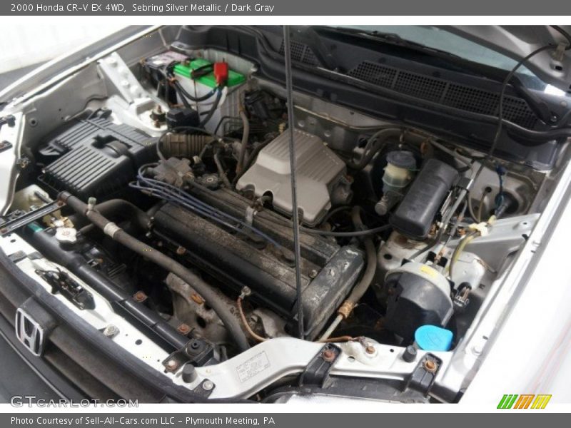 Sebring Silver Metallic / Dark Gray 2000 Honda CR-V EX 4WD