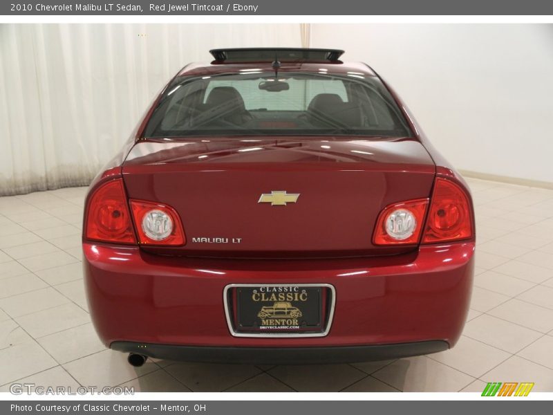 Red Jewel Tintcoat / Ebony 2010 Chevrolet Malibu LT Sedan