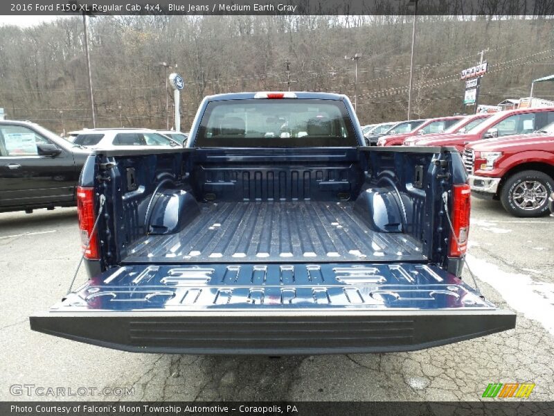 Blue Jeans / Medium Earth Gray 2016 Ford F150 XL Regular Cab 4x4