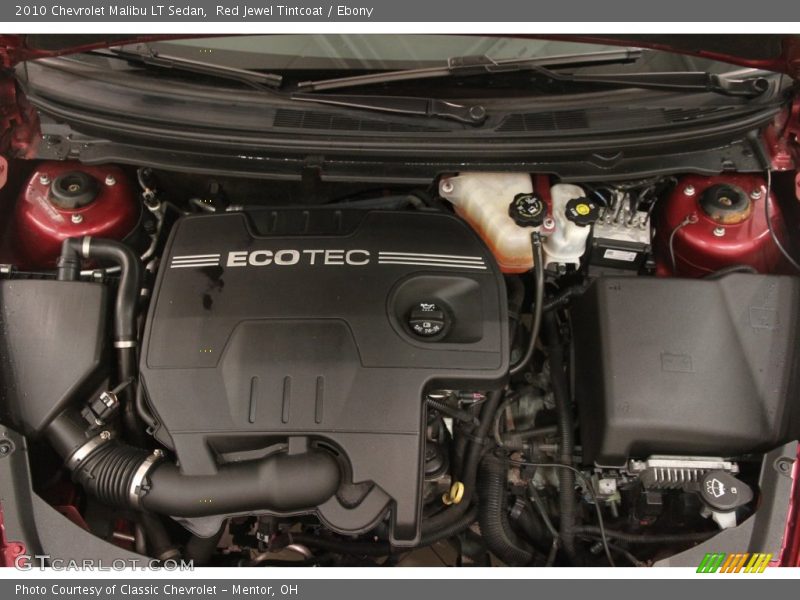 Red Jewel Tintcoat / Ebony 2010 Chevrolet Malibu LT Sedan