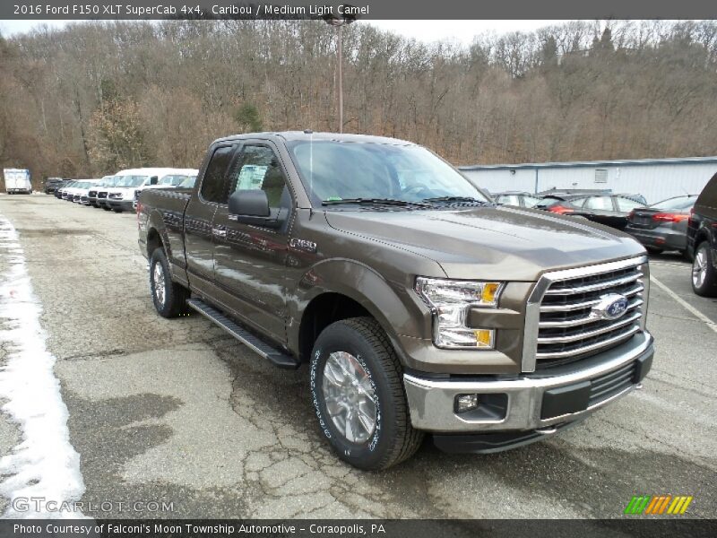 Caribou / Medium Light Camel 2016 Ford F150 XLT SuperCab 4x4