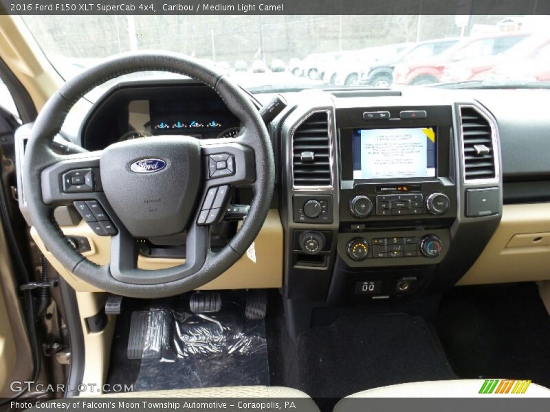 Caribou / Medium Light Camel 2016 Ford F150 XLT SuperCab 4x4