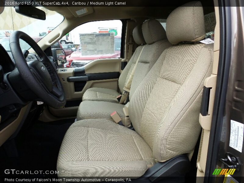 Caribou / Medium Light Camel 2016 Ford F150 XLT SuperCab 4x4