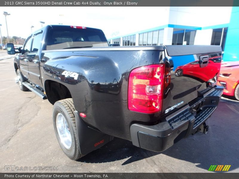 Onyx Black / Ebony 2013 GMC Sierra 3500HD Denali Crew Cab 4x4 Dually