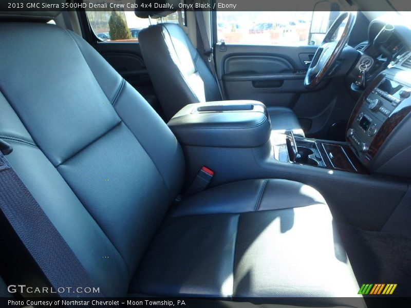 Onyx Black / Ebony 2013 GMC Sierra 3500HD Denali Crew Cab 4x4 Dually