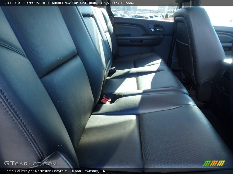Onyx Black / Ebony 2013 GMC Sierra 3500HD Denali Crew Cab 4x4 Dually