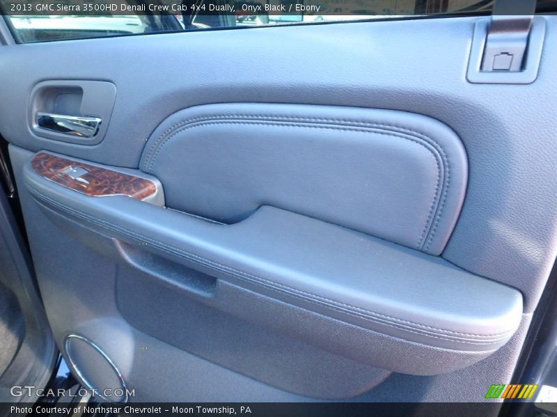 Onyx Black / Ebony 2013 GMC Sierra 3500HD Denali Crew Cab 4x4 Dually