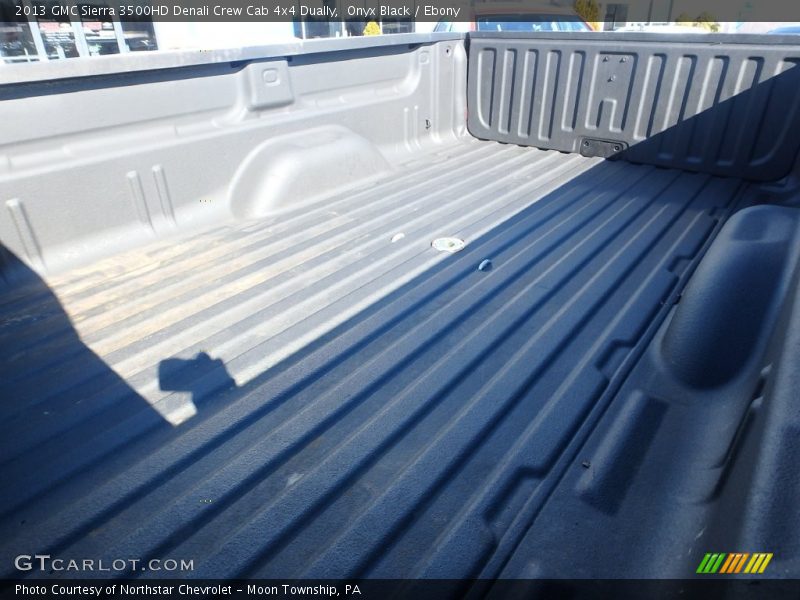 Onyx Black / Ebony 2013 GMC Sierra 3500HD Denali Crew Cab 4x4 Dually