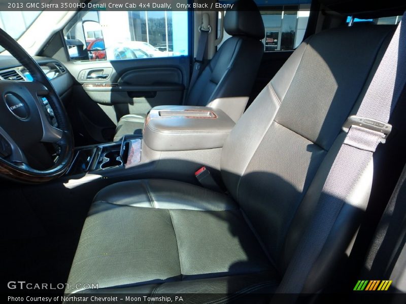 Onyx Black / Ebony 2013 GMC Sierra 3500HD Denali Crew Cab 4x4 Dually