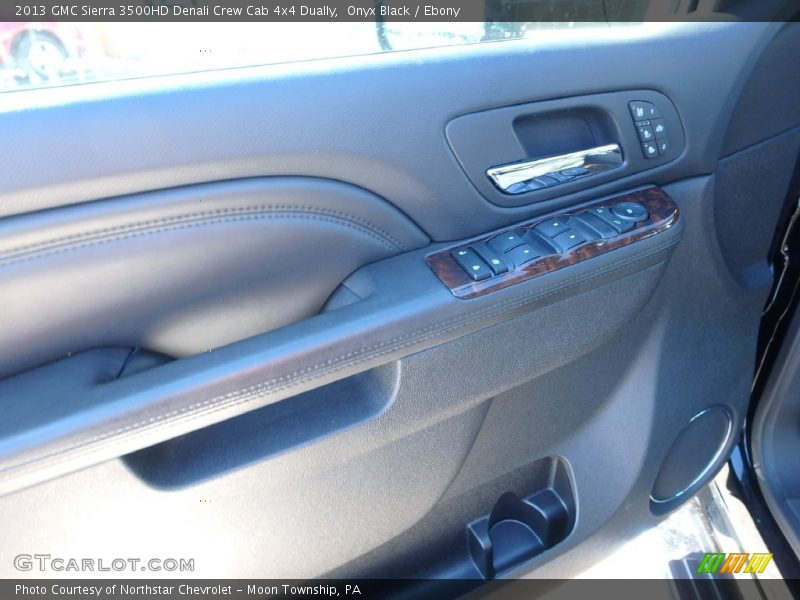 Onyx Black / Ebony 2013 GMC Sierra 3500HD Denali Crew Cab 4x4 Dually
