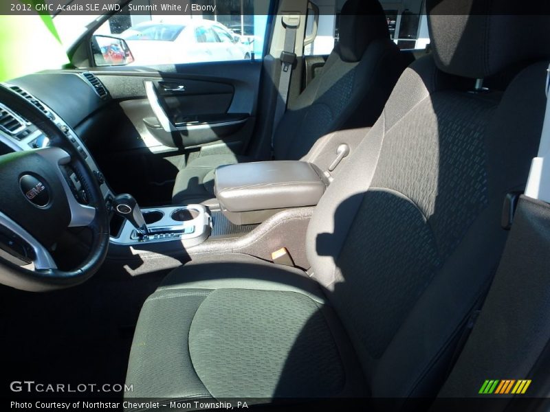 Summit White / Ebony 2012 GMC Acadia SLE AWD