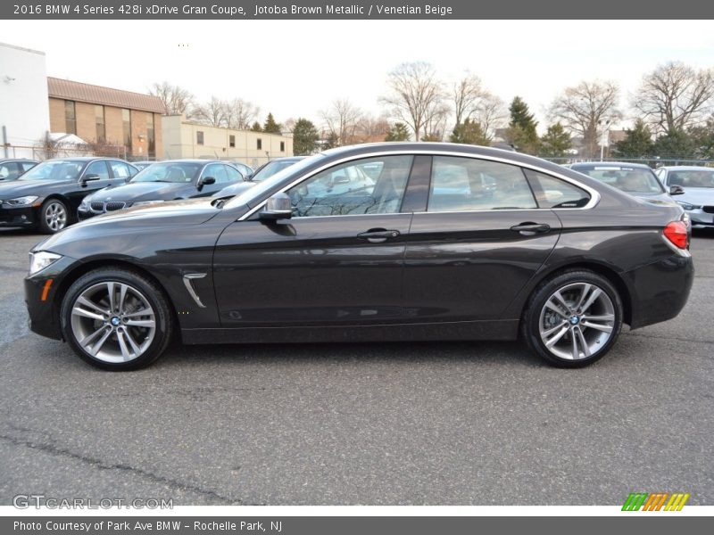 Jotoba Brown Metallic / Venetian Beige 2016 BMW 4 Series 428i xDrive Gran Coupe