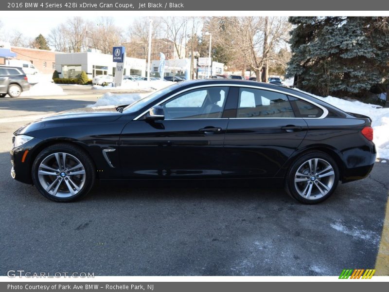 Jet Black / Black 2016 BMW 4 Series 428i xDrive Gran Coupe