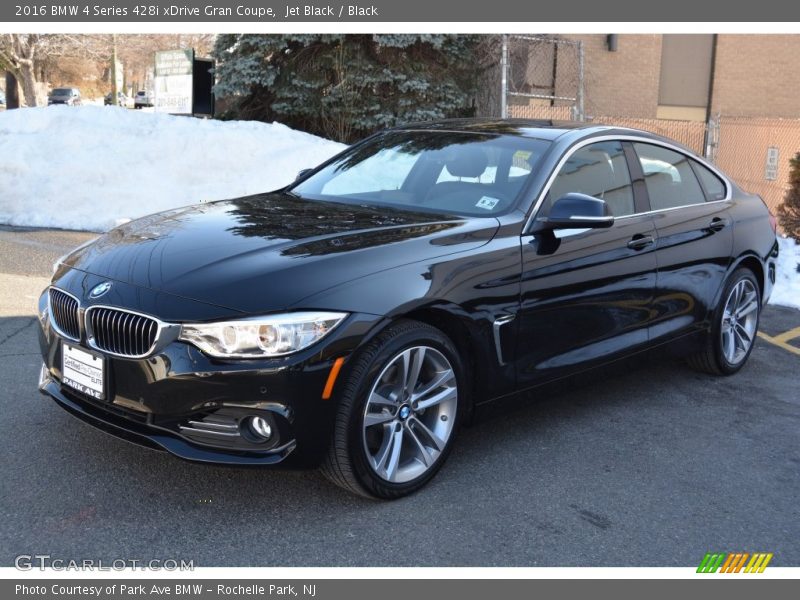 Jet Black / Black 2016 BMW 4 Series 428i xDrive Gran Coupe