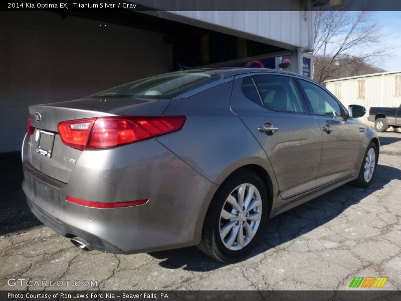 Titanium Silver / Gray 2014 Kia Optima EX