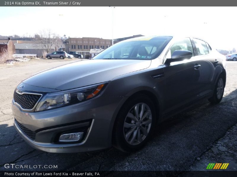 Titanium Silver / Gray 2014 Kia Optima EX