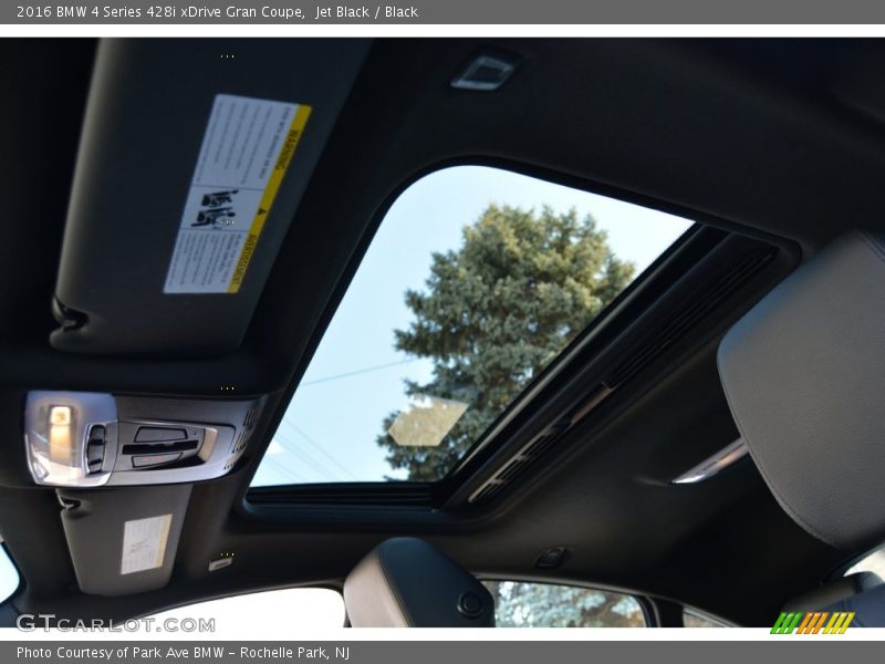 Jet Black / Black 2016 BMW 4 Series 428i xDrive Gran Coupe