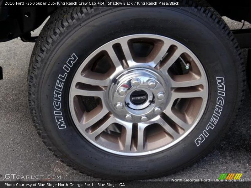 Shadow Black / King Ranch Mesa/Black 2016 Ford F250 Super Duty King Ranch Crew Cab 4x4