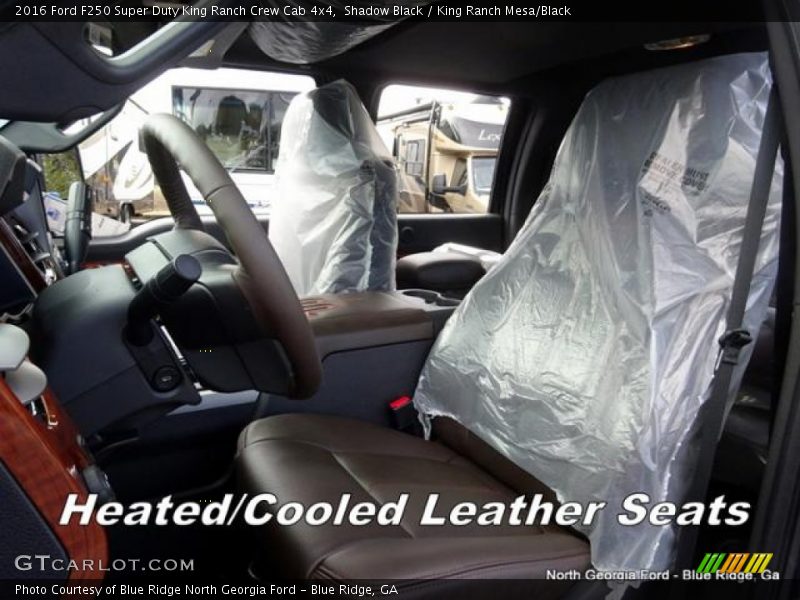 Shadow Black / King Ranch Mesa/Black 2016 Ford F250 Super Duty King Ranch Crew Cab 4x4