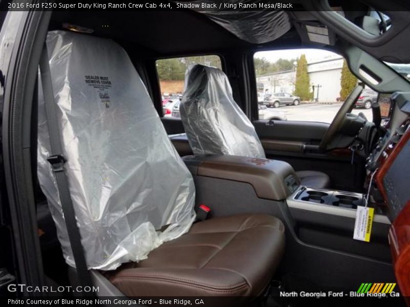 Shadow Black / King Ranch Mesa/Black 2016 Ford F250 Super Duty King Ranch Crew Cab 4x4