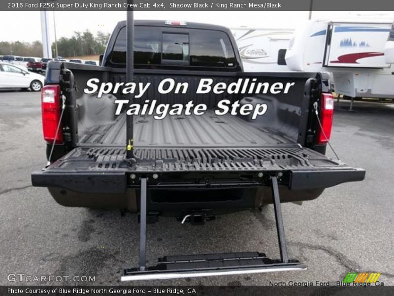 Shadow Black / King Ranch Mesa/Black 2016 Ford F250 Super Duty King Ranch Crew Cab 4x4