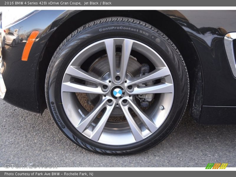 Jet Black / Black 2016 BMW 4 Series 428i xDrive Gran Coupe