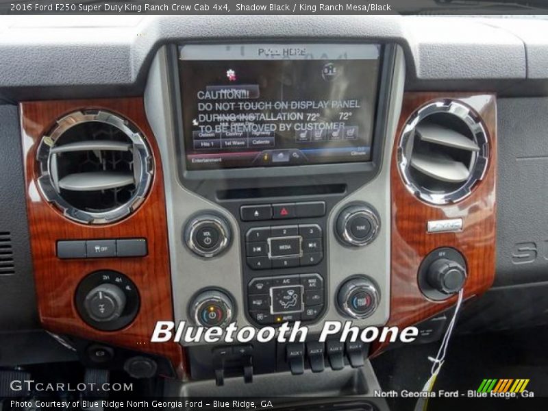 Shadow Black / King Ranch Mesa/Black 2016 Ford F250 Super Duty King Ranch Crew Cab 4x4