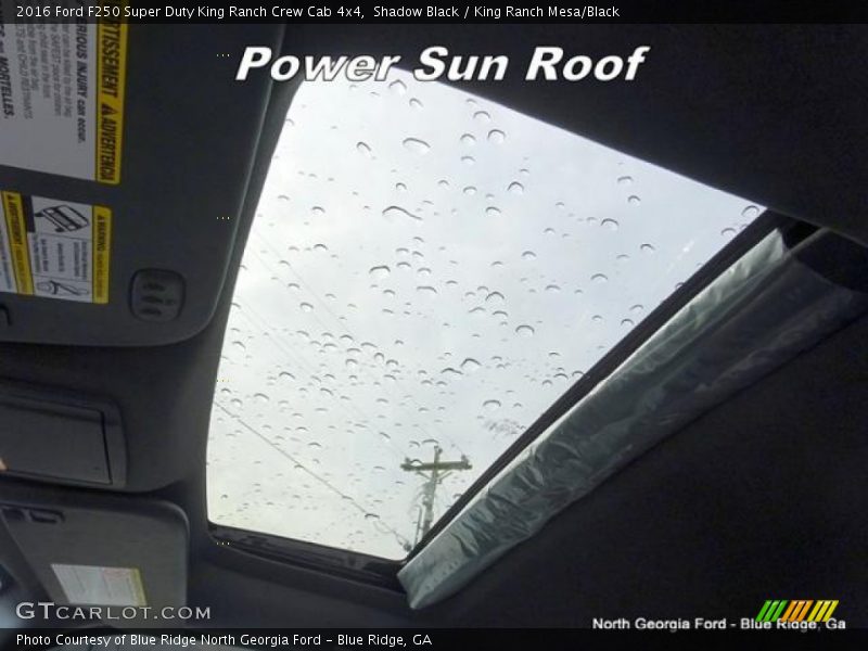 Shadow Black / King Ranch Mesa/Black 2016 Ford F250 Super Duty King Ranch Crew Cab 4x4