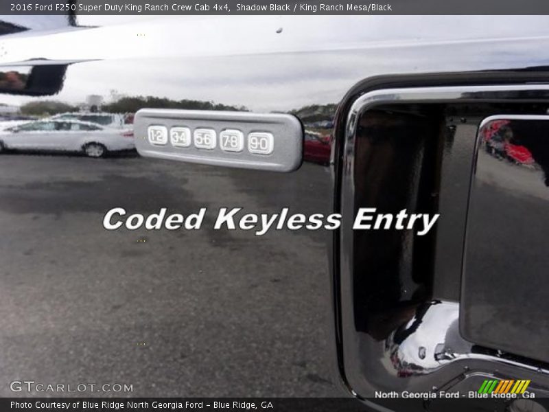 Shadow Black / King Ranch Mesa/Black 2016 Ford F250 Super Duty King Ranch Crew Cab 4x4