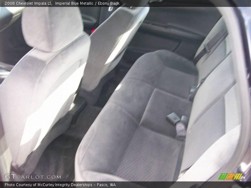 Imperial Blue Metallic / Ebony Black 2008 Chevrolet Impala LS