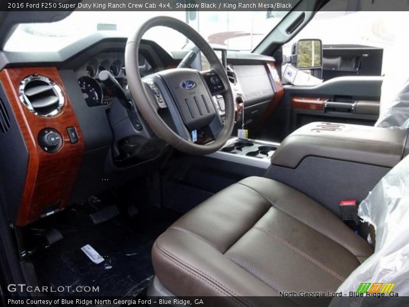 Shadow Black / King Ranch Mesa/Black 2016 Ford F250 Super Duty King Ranch Crew Cab 4x4
