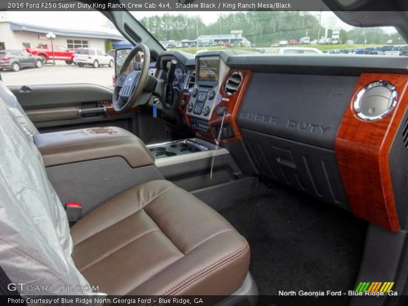 Shadow Black / King Ranch Mesa/Black 2016 Ford F250 Super Duty King Ranch Crew Cab 4x4