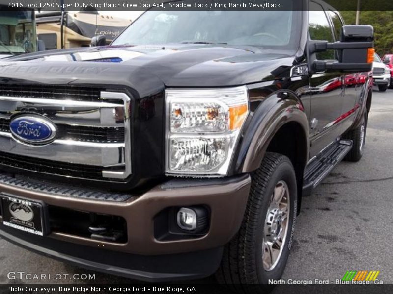 Shadow Black / King Ranch Mesa/Black 2016 Ford F250 Super Duty King Ranch Crew Cab 4x4