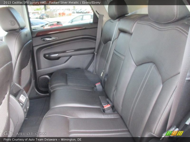 Radiant Silver Metallic / Ebony/Ebony 2013 Cadillac SRX Luxury AWD