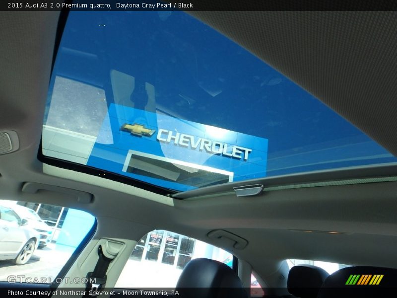 Daytona Gray Pearl / Black 2015 Audi A3 2.0 Premium quattro
