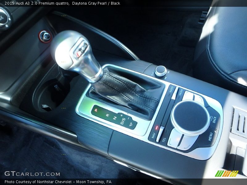 Daytona Gray Pearl / Black 2015 Audi A3 2.0 Premium quattro