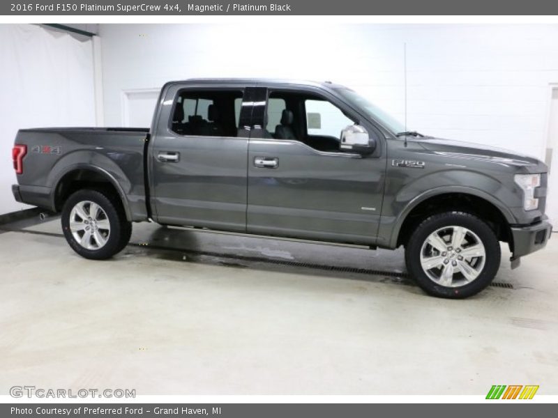 Magnetic / Platinum Black 2016 Ford F150 Platinum SuperCrew 4x4
