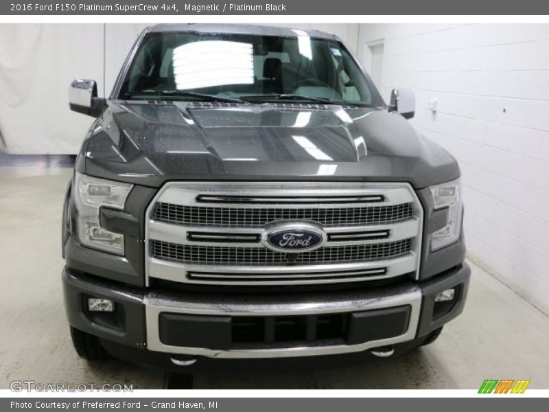 Magnetic / Platinum Black 2016 Ford F150 Platinum SuperCrew 4x4